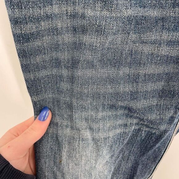 Coogi Australia Men's Distressed Relaxed Straight Jeans Blue Denim Size W34 L32 - Picture 13 of 13